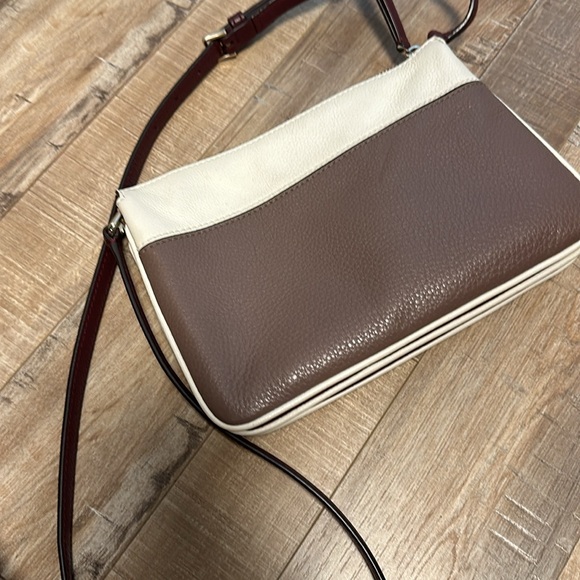 Kate Spade bag with four pockets inside cream and taupe color - Picture 3 of 5